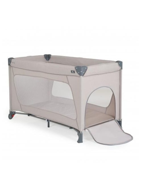 ONE TOUCH utazóágy egy kézzel csukható V.SZÜRKE