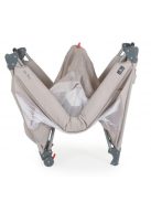 ONE TOUCH utazóágy egy kézzel csukható V.SZÜRKE