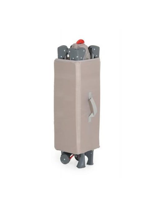 ONE TOUCH utazóágy egy kézzel csukható V.SZÜRKE