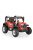 MONI Harvest elektromos, akkumulátoros traktor piros 2 motoros 