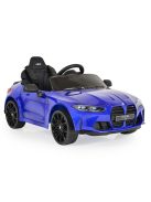 BO BMW M4 elektromos kisautó 2motor, 110cm, 30kg-ig KÉK