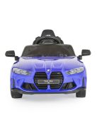 BO BMW M4 elektromos kisautó 2motor, 110cm, 30kg-ig KÉK