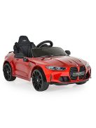 BO BMW M4 elektromos kisautó 2motor, 110cm, 30kg-ig PIROS