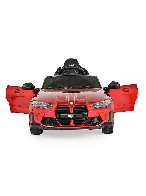 BO BMW M4 elektromos kisautó 2motor, 110cm, 30kg-ig PIROS