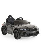 BO BMW M4 elektromos kisautó 2motor, 110cm, 30kg-ig FEKETE