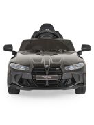 BO BMW M4 elektromos kisautó 2motor, 110cm, 30kg-ig FEKETE