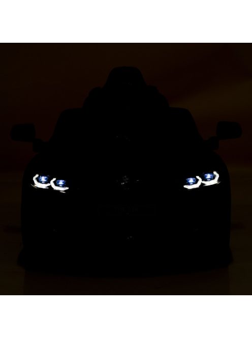 BO BMW M4 elektromos kisautó 2motor, 110cm, 30kg-ig FEKETE