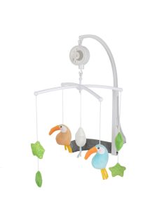 DREAMY Zenélő forgó játék kiságyra ZÖLD