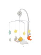 DREAMY Zenélő forgó játék kiságyra NARANCS