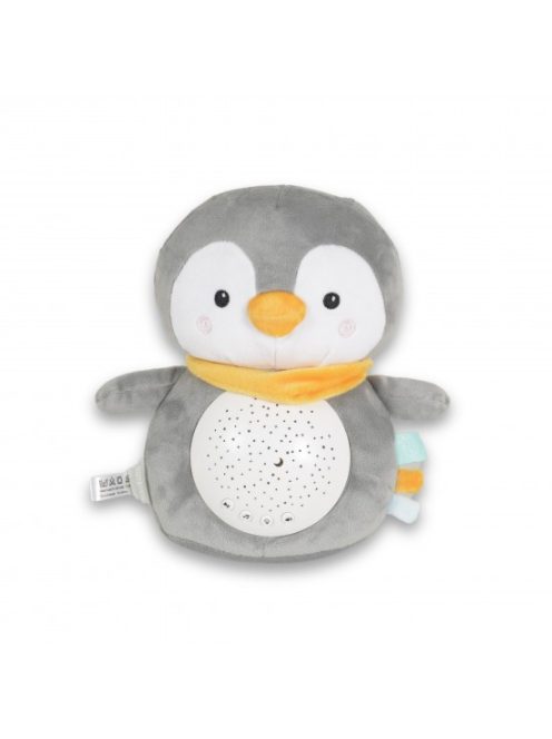 LAMP Éjjeli lámpa PINGVIN plüss PROJECTOR