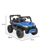 MONI Fast elektromos, akkumulátoros autó/buggy metál kék