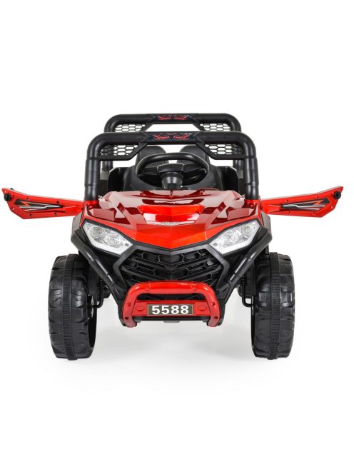 MONI Fast elektromos, akkumulátoros autó/buggy metál piros