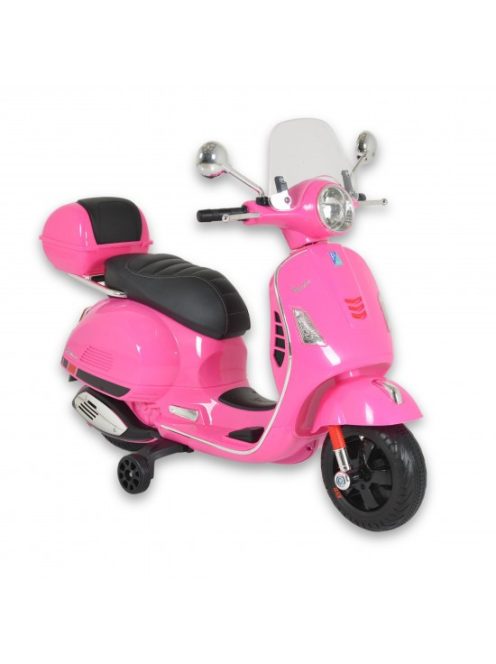 MONI Vespa elektromos, akkumulátoros kismotor 801 GTS Super 12V PINK
