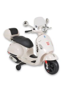   MONI Vespa elektromos, akkumulátoros kismotor 801 GTS Super 12V FEHÉR