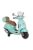 MONI Vespa elektromos, akkumulátoros kismotor 801 GTS Super 12V  MENTAZÖLD