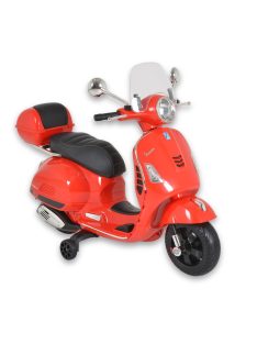   MONI Vespa elektromos, akkumulátoros kismotor 801 GTS Super 12V PIROS