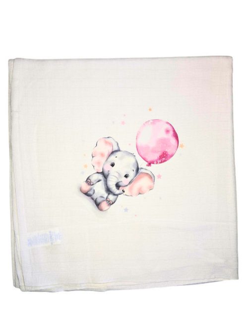Tetra kifogó - fürdőlepedő 140x140cmcm Elefánt
