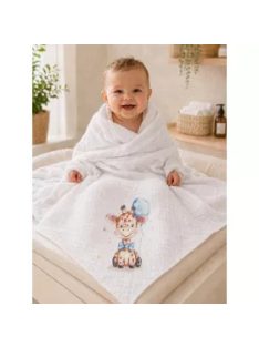 Tetra kifogó - fürdőlepedő 140x140cmcm Zsiráf