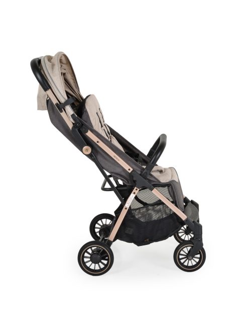 BERLIN PRÉMIUM utazó babakocsi, 1 gombbal csukható, 22kg BÉZS