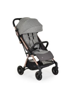   BERLIN PRÉMIUM utazó babakocsi, 1 gombbal csukható, 22kg SZÜRKE