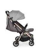 BERLIN PRÉMIUM utazó babakocsi, 1 gombbal csukható, 22kg SZÜRKE