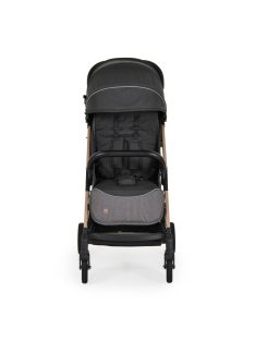   BERLIN PRÉMIUM utazó babakocsi, 1 gombbal csukható, 22kg FEKETE