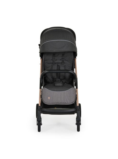 BERLIN PRÉMIUM utazó babakocsi, 1 gombbal csukható, 22kg FEKETE