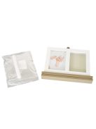 MOULD MY PRINT kéz- láblenyomat készítő képkerettel