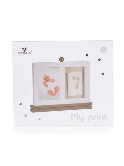 MOULD MY PRINT kéz- láblenyomat készítő képkerettel