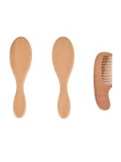 Fa fésű szett babáknak