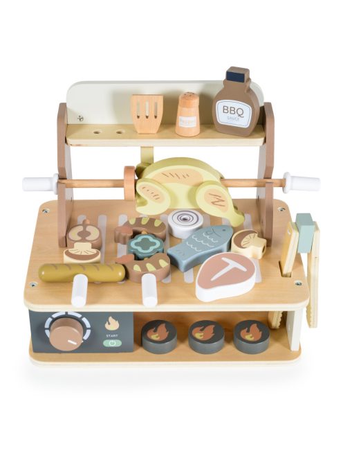 Fajáték MONI Fa barbecue szett