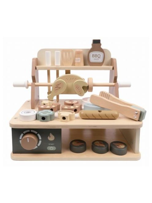 Fajáték MONI Fa barbecue szett