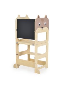   FA MONI Tanuló torony MONTESSORI, fellépő, rajzasztallá alakítható