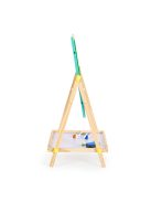 Fajáték MONI fatábla 2 oldalas, fehér és fekete tábla rajzoláshoz