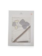 BEAR törölköző macis 100*100cm frottier FEHÉR