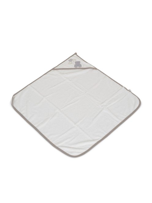 BEAR törölköző macis 100*100cm frottier FEHÉR