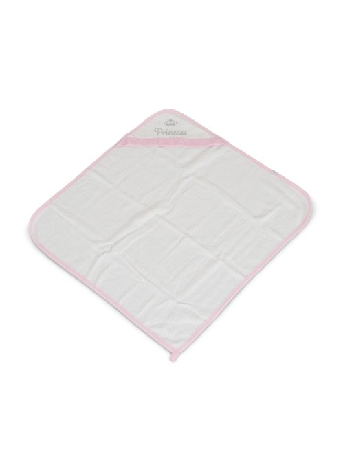 Princess törölköző macis 100*100cm frottier PINK/rózsa