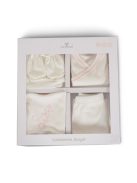 BABARUHA kihozós szett, újszülött ruhacsomag díszdobozban PINK/rózsa