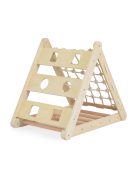 FA MÁSZÓKA 3IN1 csúszda, Montessori 155*57cm NATUR Pikler