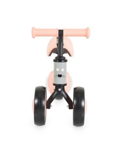   WEE mini futóbicikli 3 kerekű, elöl 2 kerék, világító hátsó kerékkel PINK/rózsa