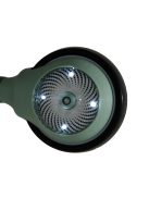 WEE mini futóbicikli 3 kerekű, elöl 2 kerék, világító hátsó kerékkel ZÖLD