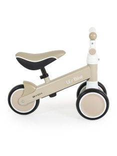   LIL'S mini futóbicikli 3 kerekű, elöl 2 kerék, elfordítható kormánnyal BÉZS