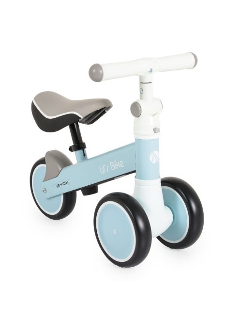 LIL'S mini futóbicikli 3 kerekű, elöl 2 kerék, elfordítható kormánnyal KÉK