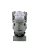 BORA bébi hordozó 3 poziciós, pamut SZÜRKE