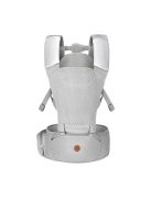 MISTRAL bébi hordozó 3 poziciós, ergonomikus, hálós VSZÜRKE