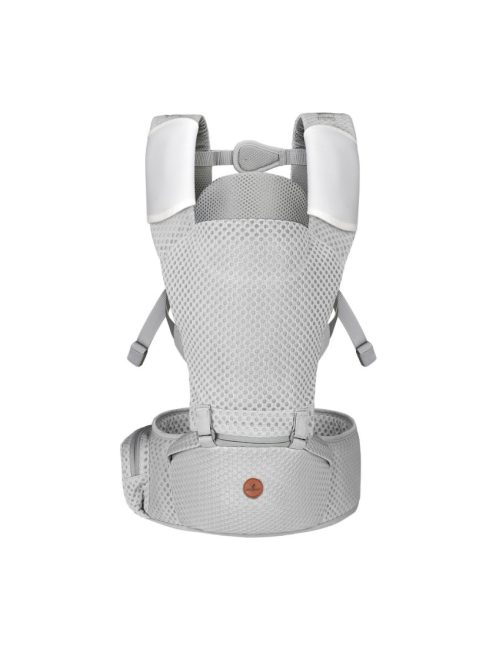 MISTRAL bébi hordozó 3 poziciós, ergonomikus, hálós VSZÜRKE