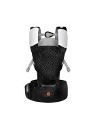 MISTRAL bébi hordozó 3 poziciós, ergonomikus, hálós FEKETE