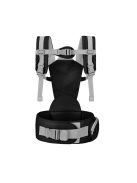 MISTRAL bébi hordozó 3 poziciós, ergonomikus, hálós FEKETE