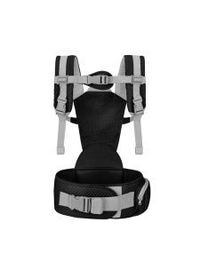   MISTRAL bébi hordozó 3 poziciós, ergonomikus, hálós FEKETE