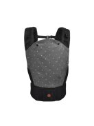 MUSON bébi hordozó 2 poziciós pöttyös SZÜRKE